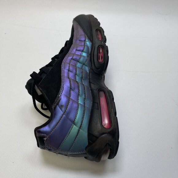 Nike Air Max 95 Black Premium Throwback 2019 538416-021 Shoes Men Size 9.5 READ - Picture 10 of 16
